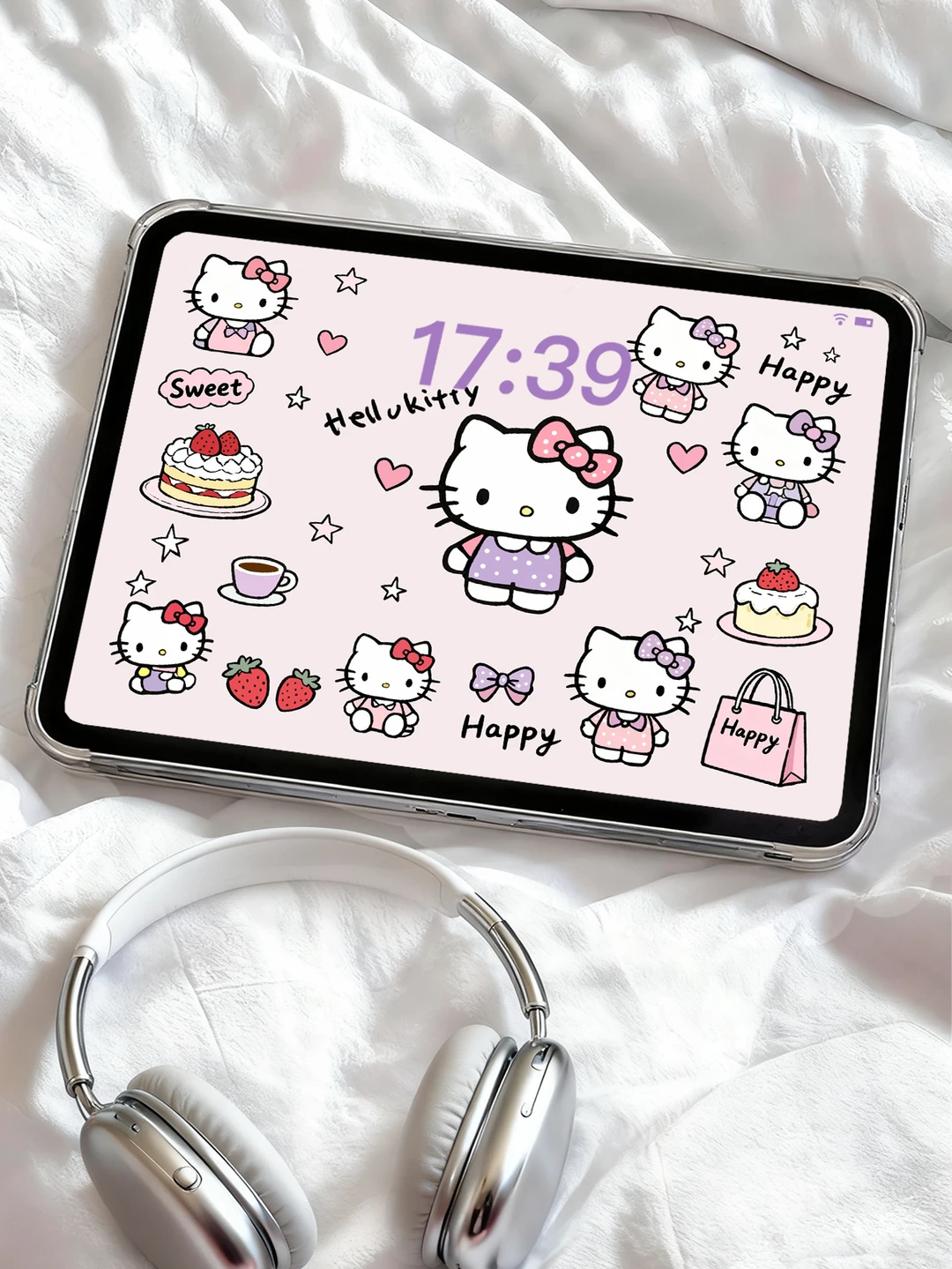 12 - HelloKitty高清可爱平板壁纸