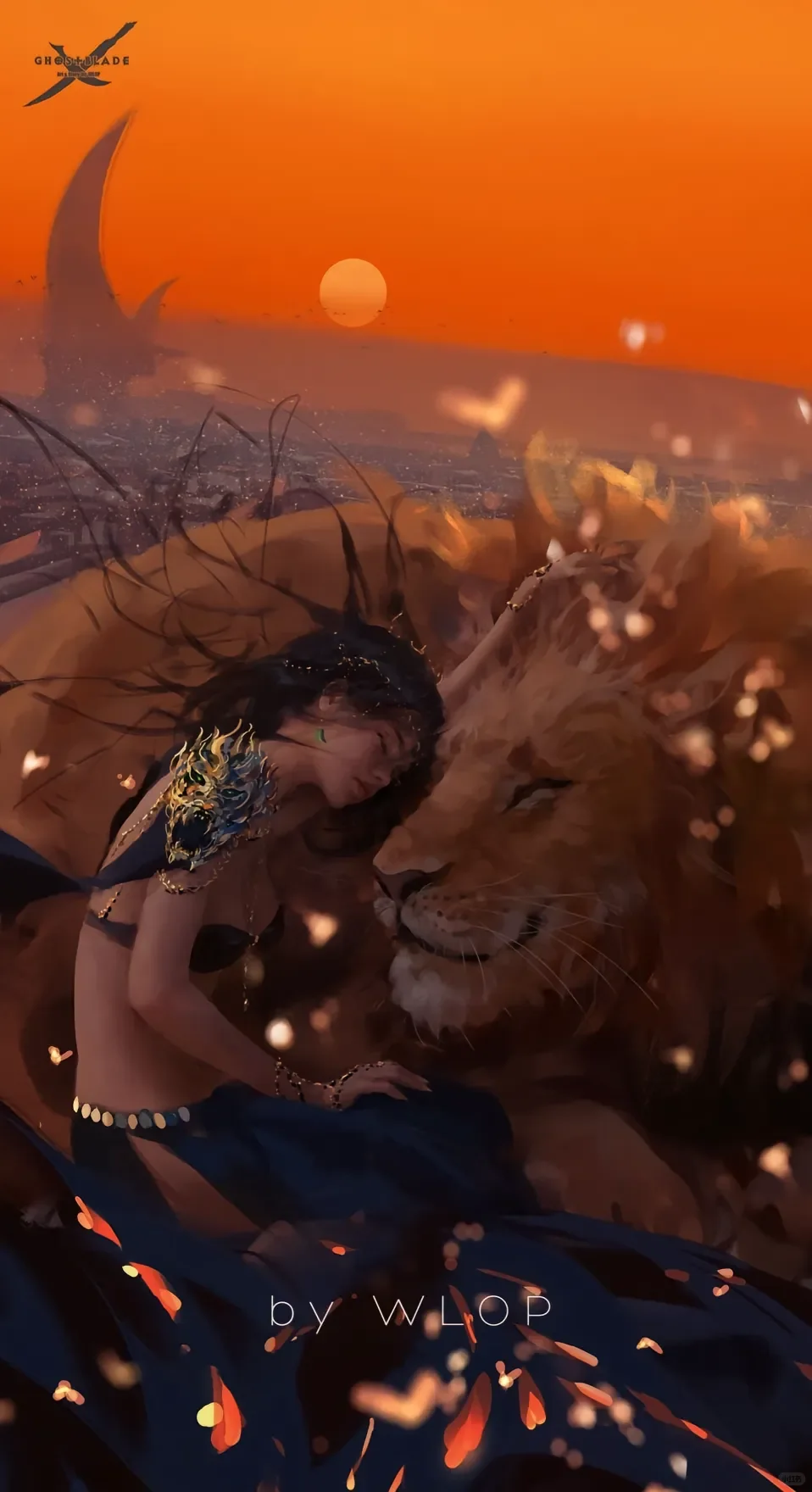 鬼刀壁纸#冰公主#