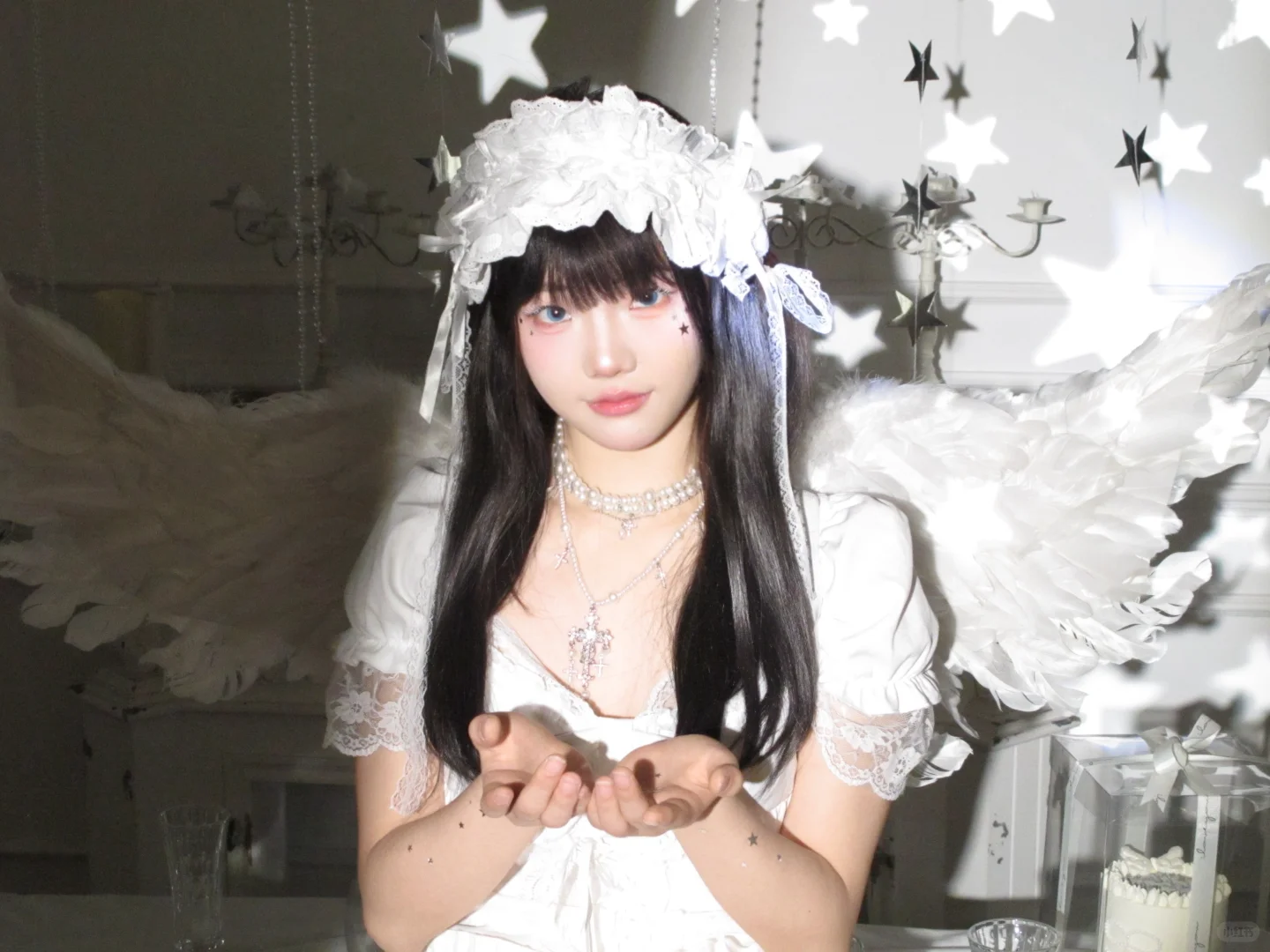 这个天使核太美萌啦！都快去拍姐妹萌😻