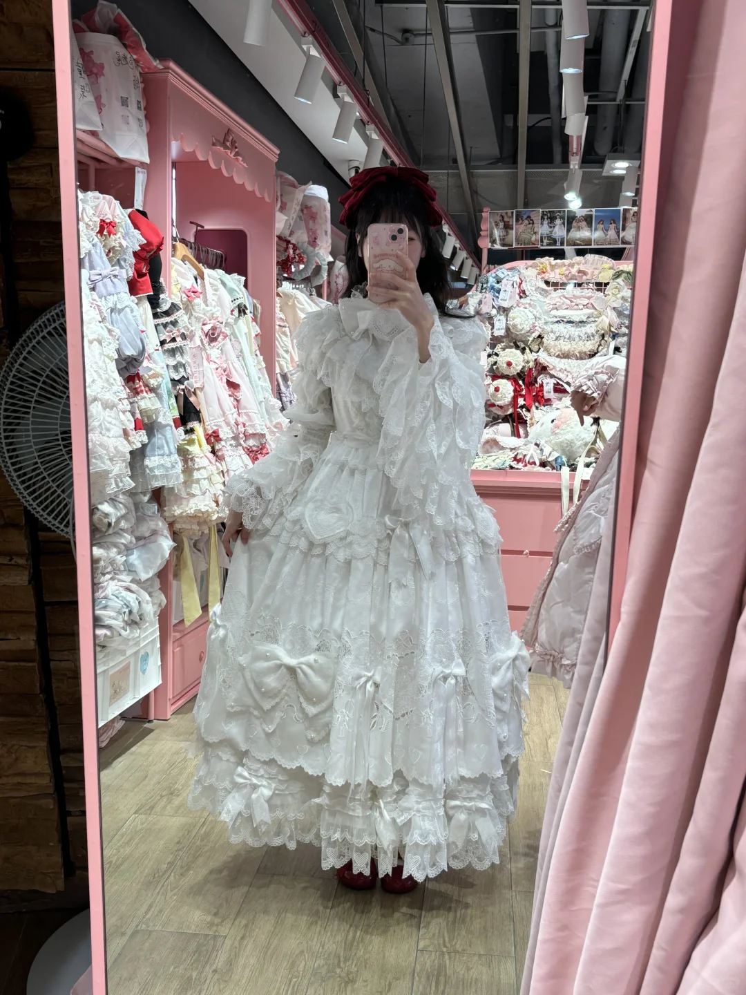 花匣蕾丝人形新品试穿