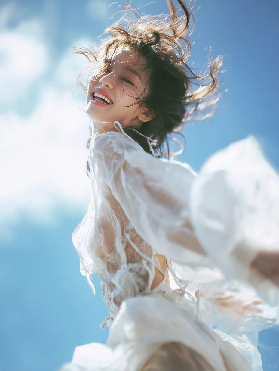 小清新美少女手机壁纸