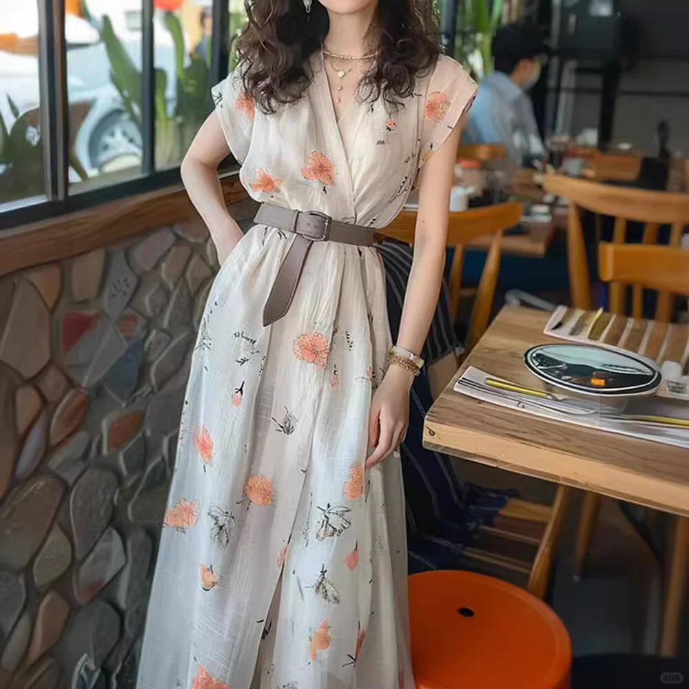 夏日必备！温柔风碎花裙，美哭！