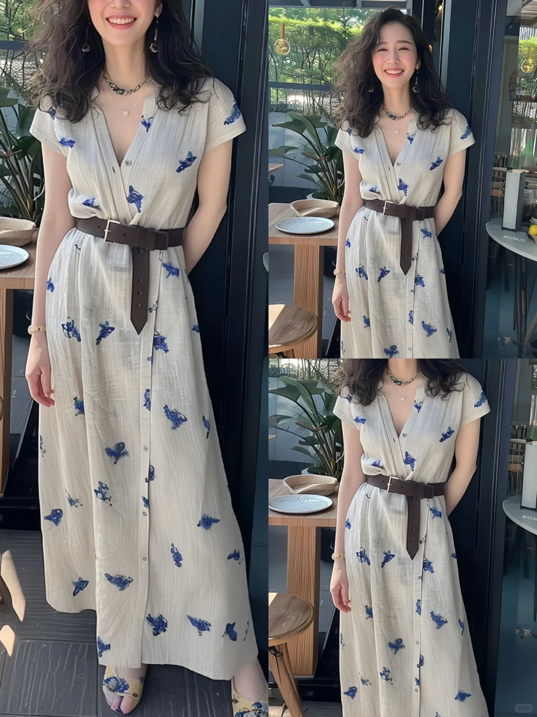 哥弟这件小裙子我可以从早春穿到盛夏！