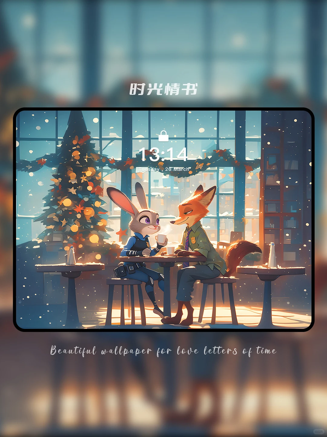 每日壁纸429丨疯狂动物城·尼克朱迪（2套）