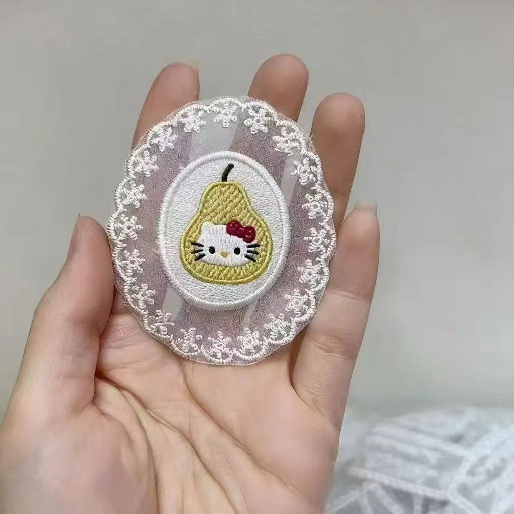 发现一个超可爱的动物布贴蕾丝标🎁！