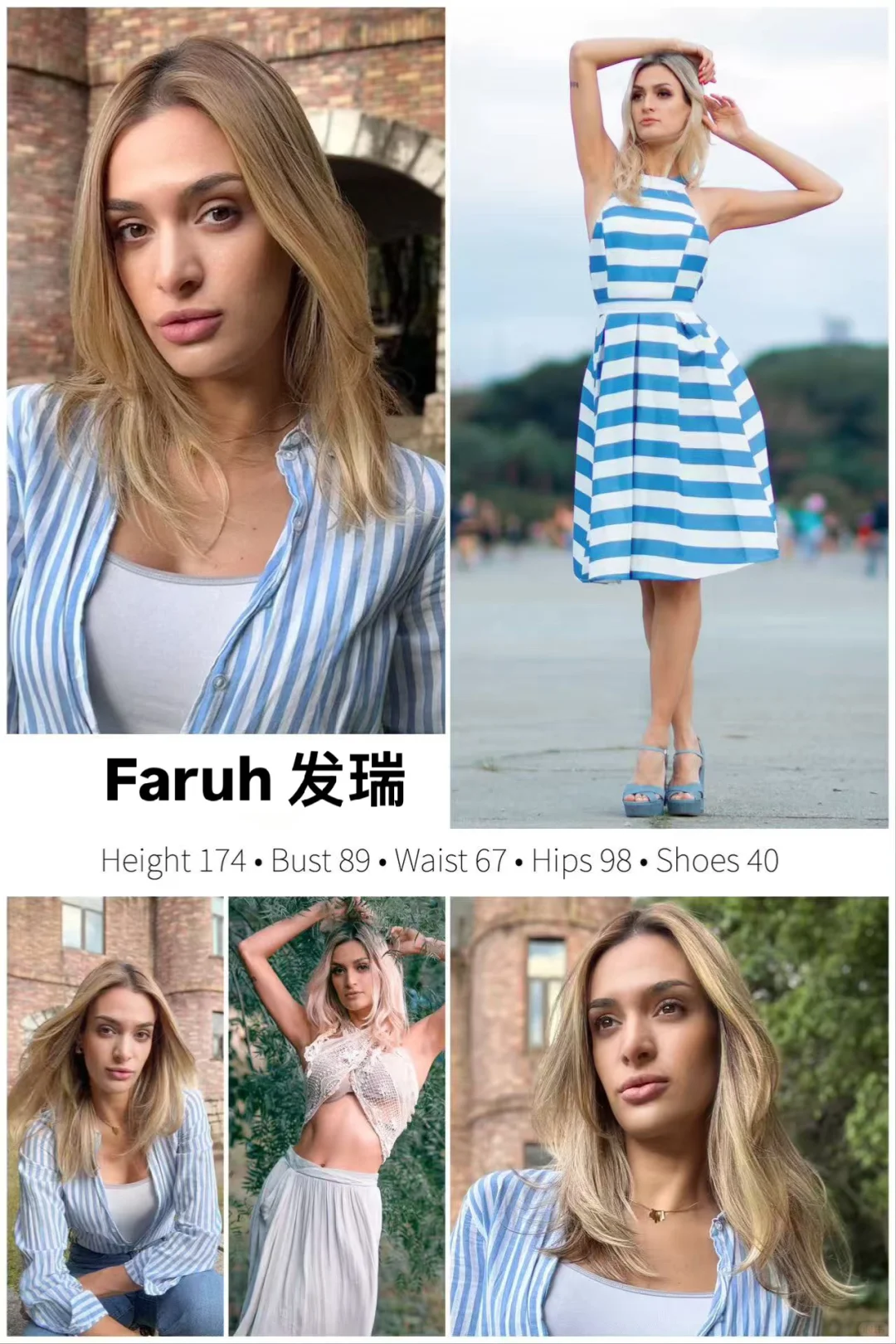 专业金发女演员 — 欧洲外貌，精通中英文