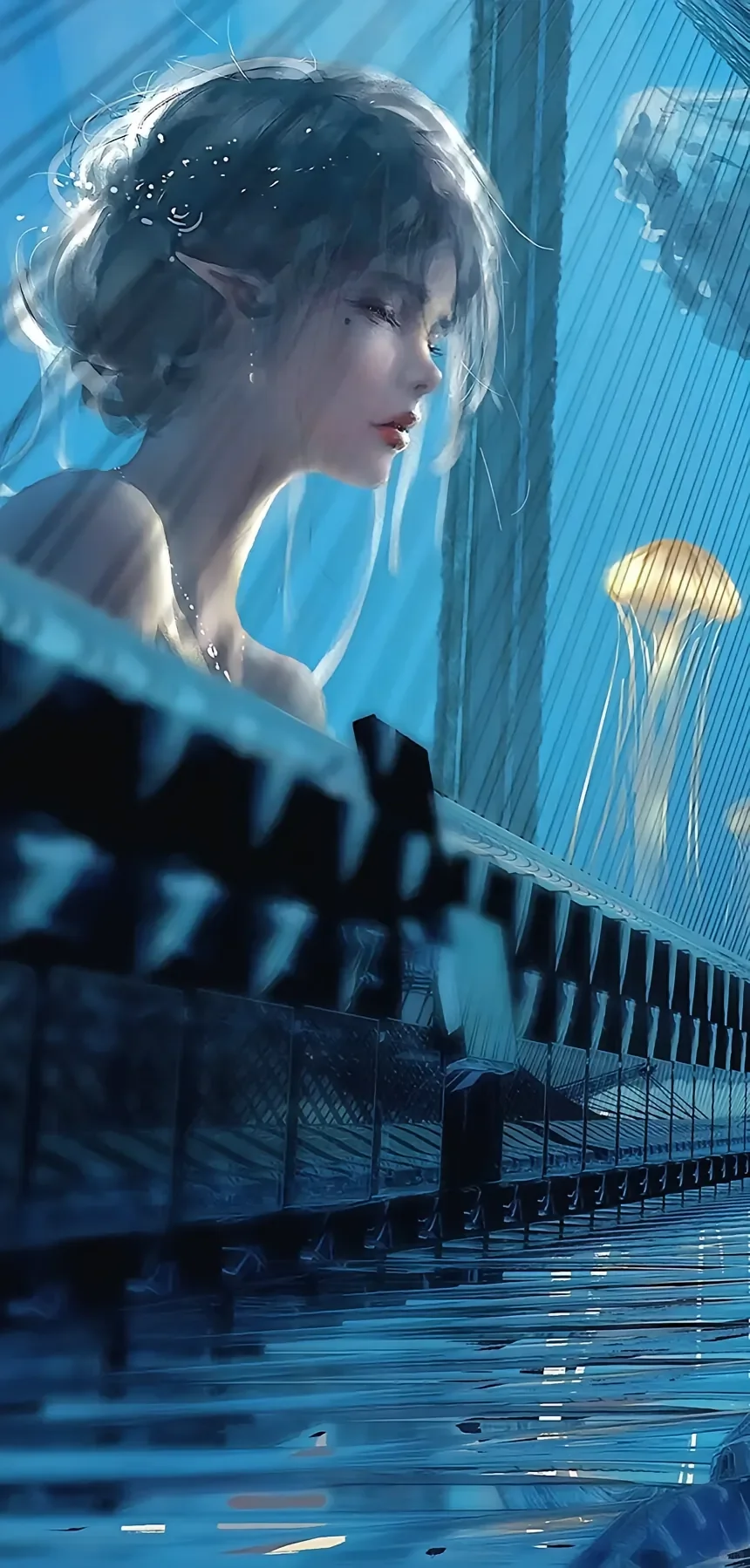 鬼刀壁纸#冰公主#