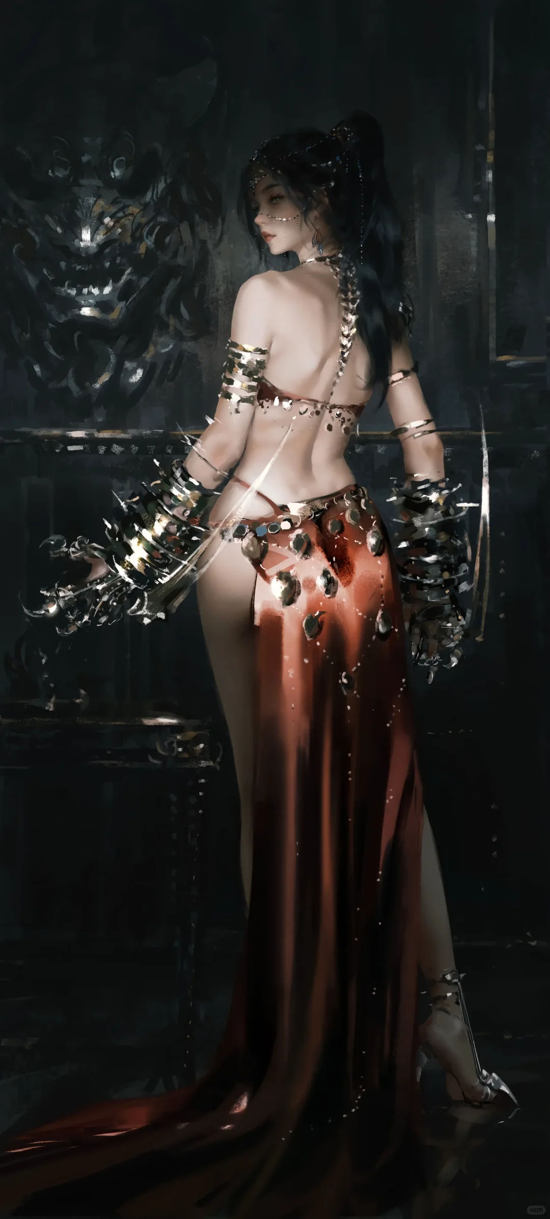 鬼刀壁纸#冰公主#