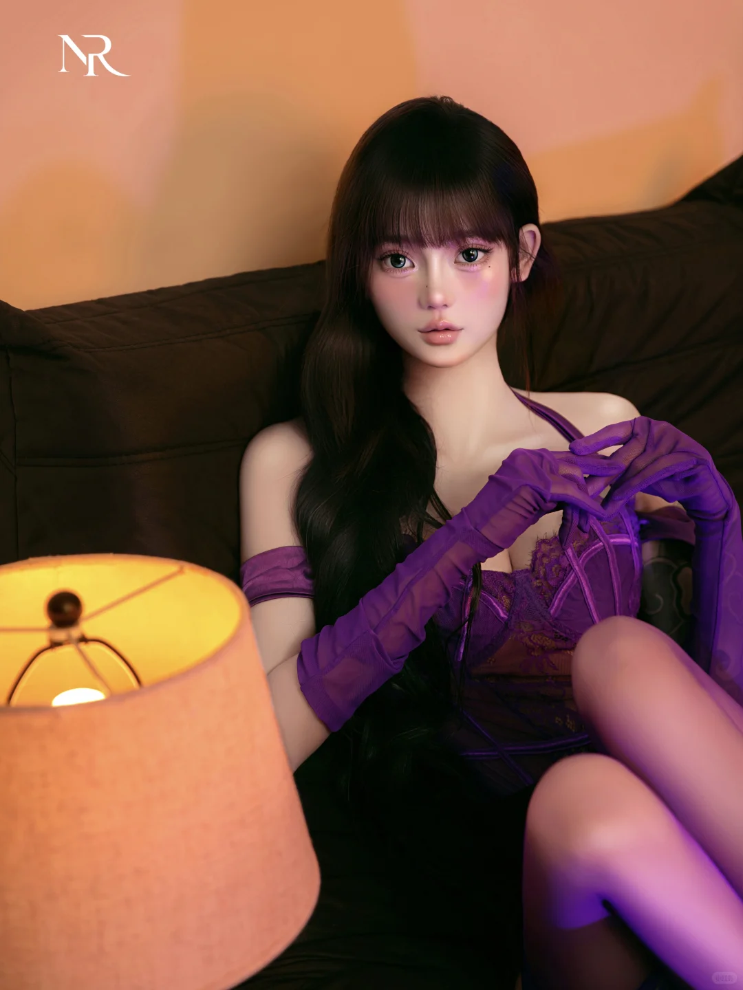 义乌写真｜✨紫色系纯欲写真简直太有韵味啦！