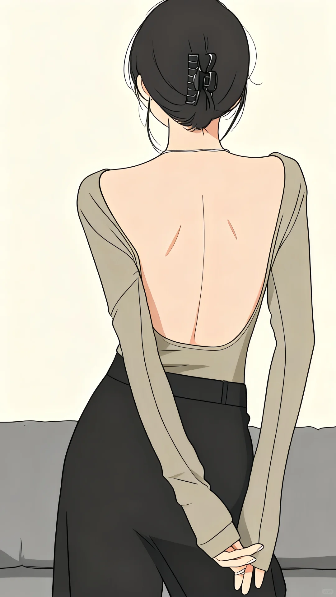 插画‖ 背影才是终极浪漫🌊