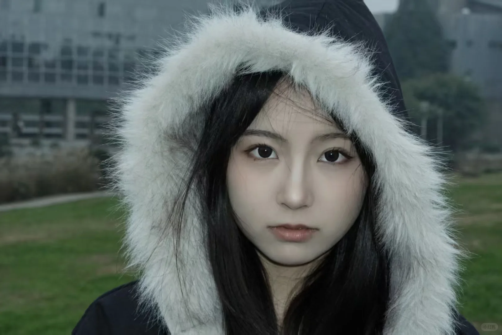 我的客妹笑起来好美