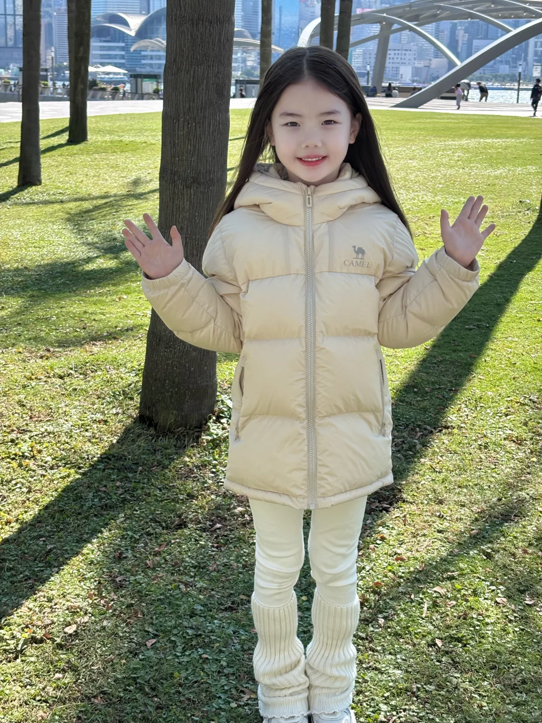 🇭🇰香港海边花园的氛围感穿搭，太好看了吧！