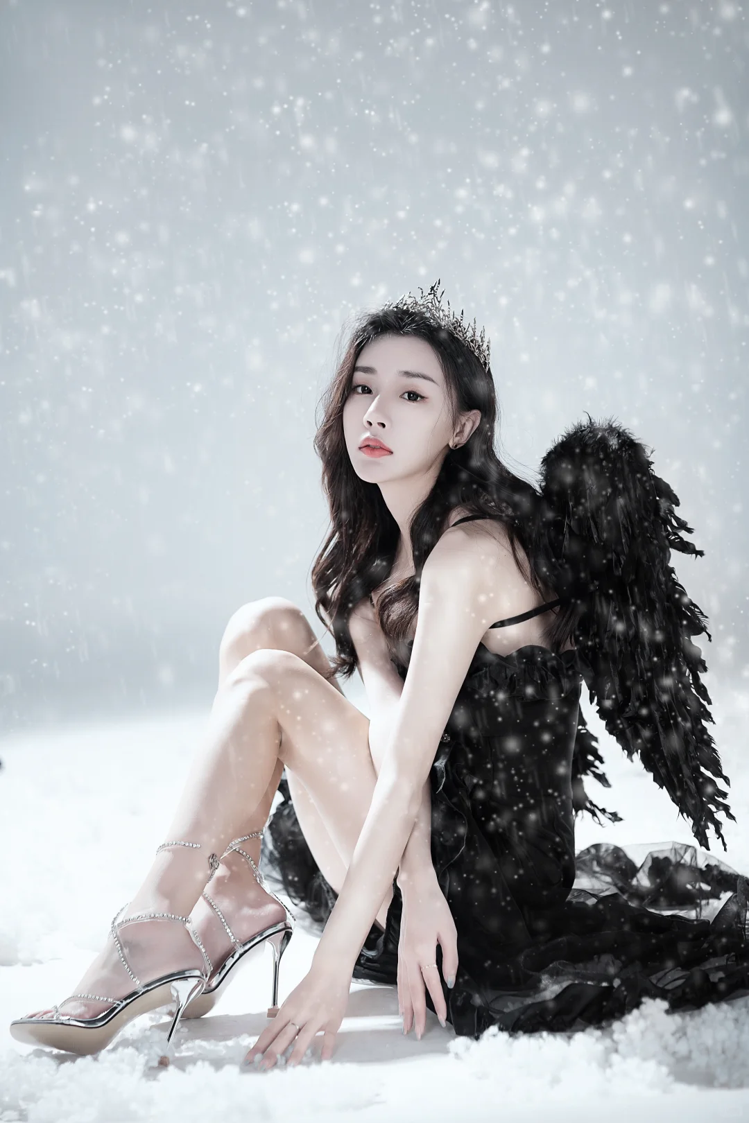 ❄️雪地里的黑翼缪斯｜谁能拒绝又A又媚的反差