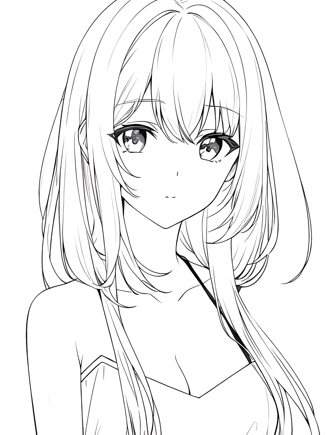 爱与被爱的关系大概就是Ⅰ线稿