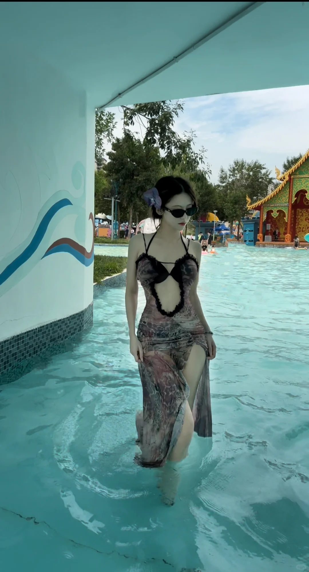 羡慕死会游泳的人了