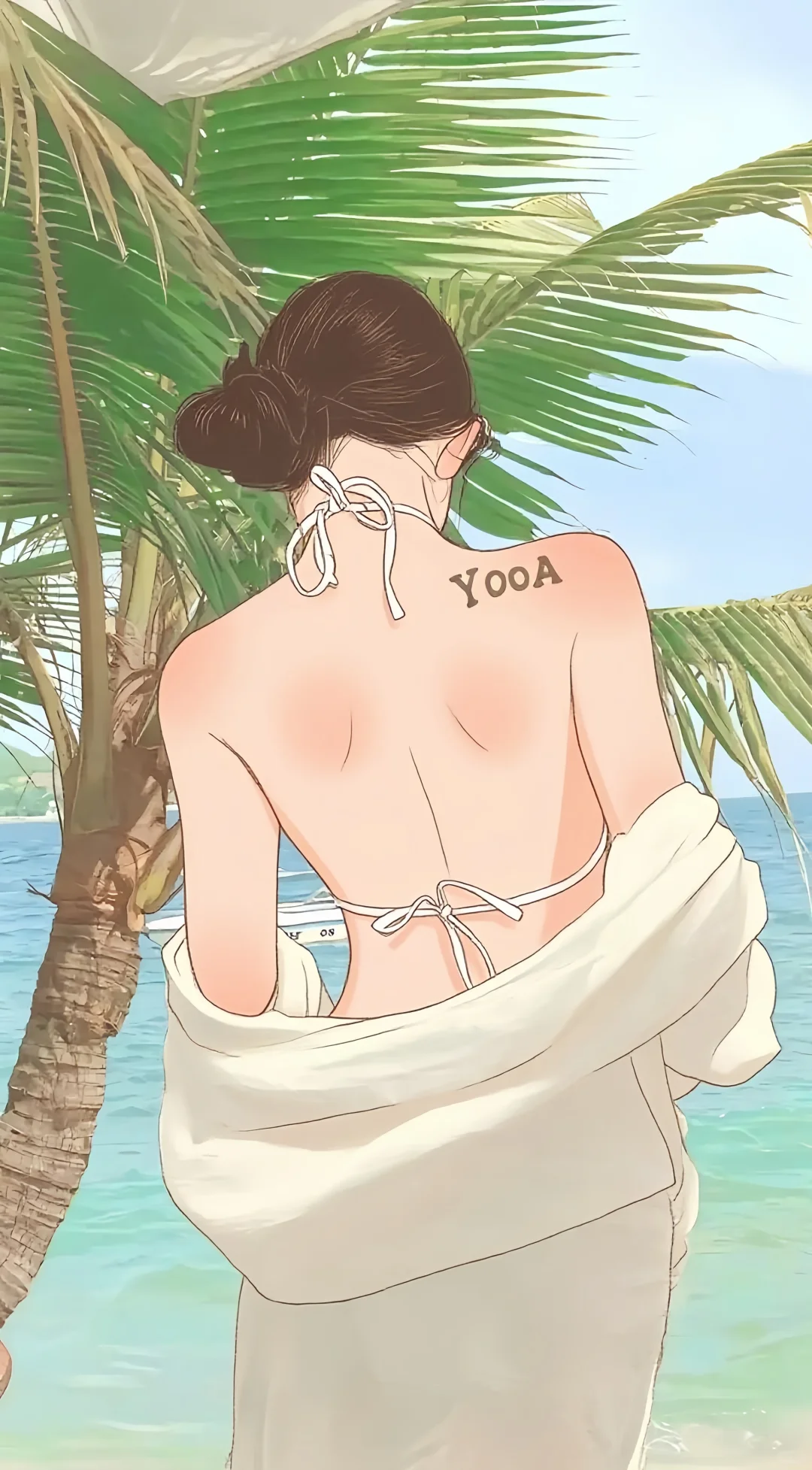 插画‖ 背影才是终极浪漫🌊