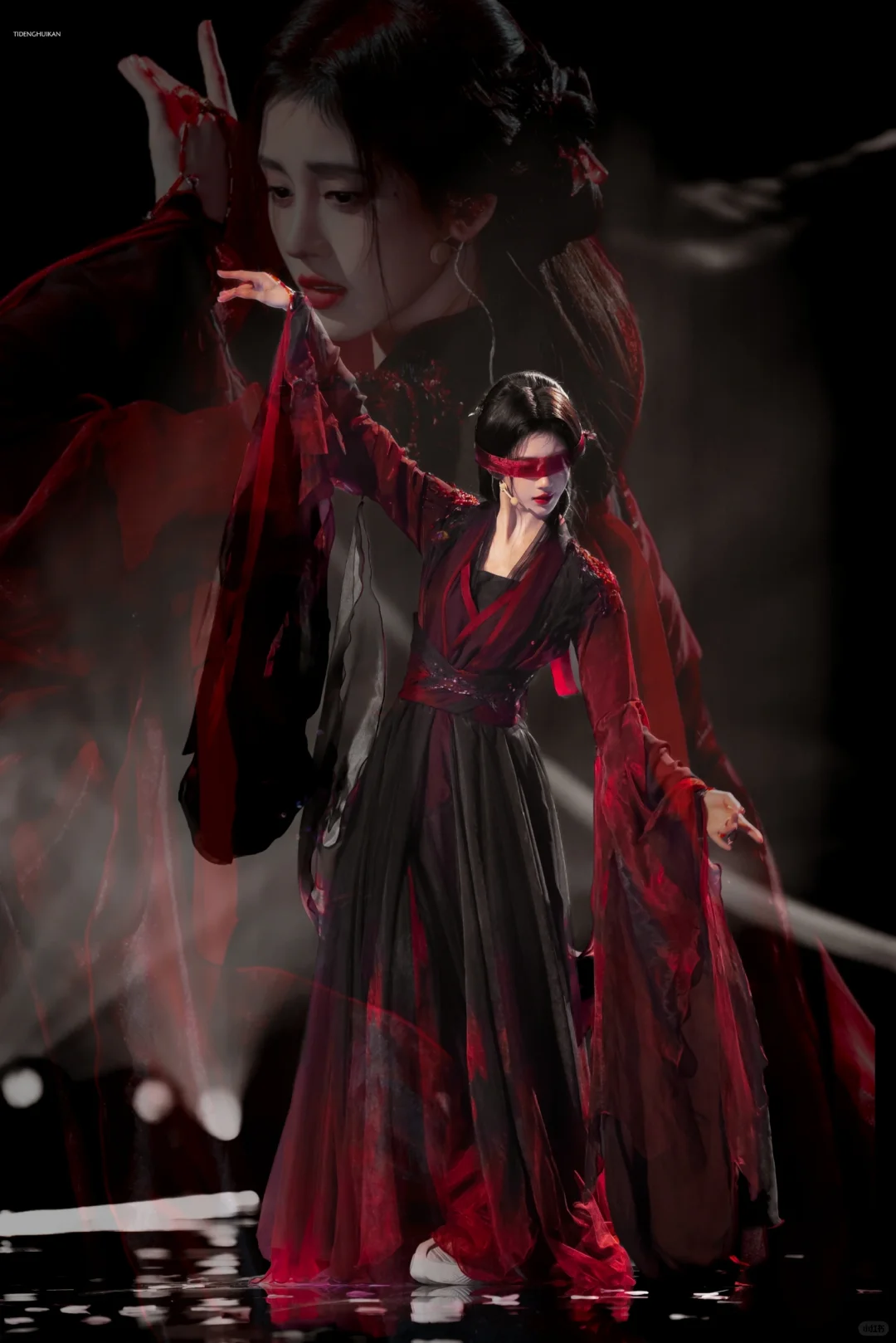 谁懂蒙眼的这个造型