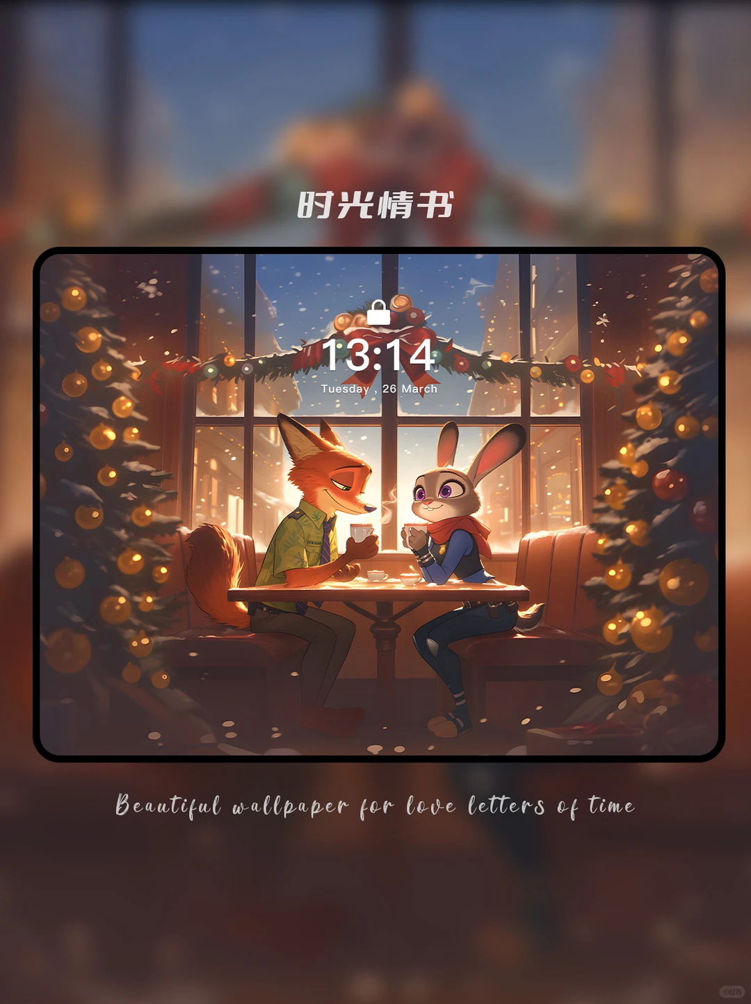 每日壁纸429丨疯狂动物城·尼克朱迪（2套）