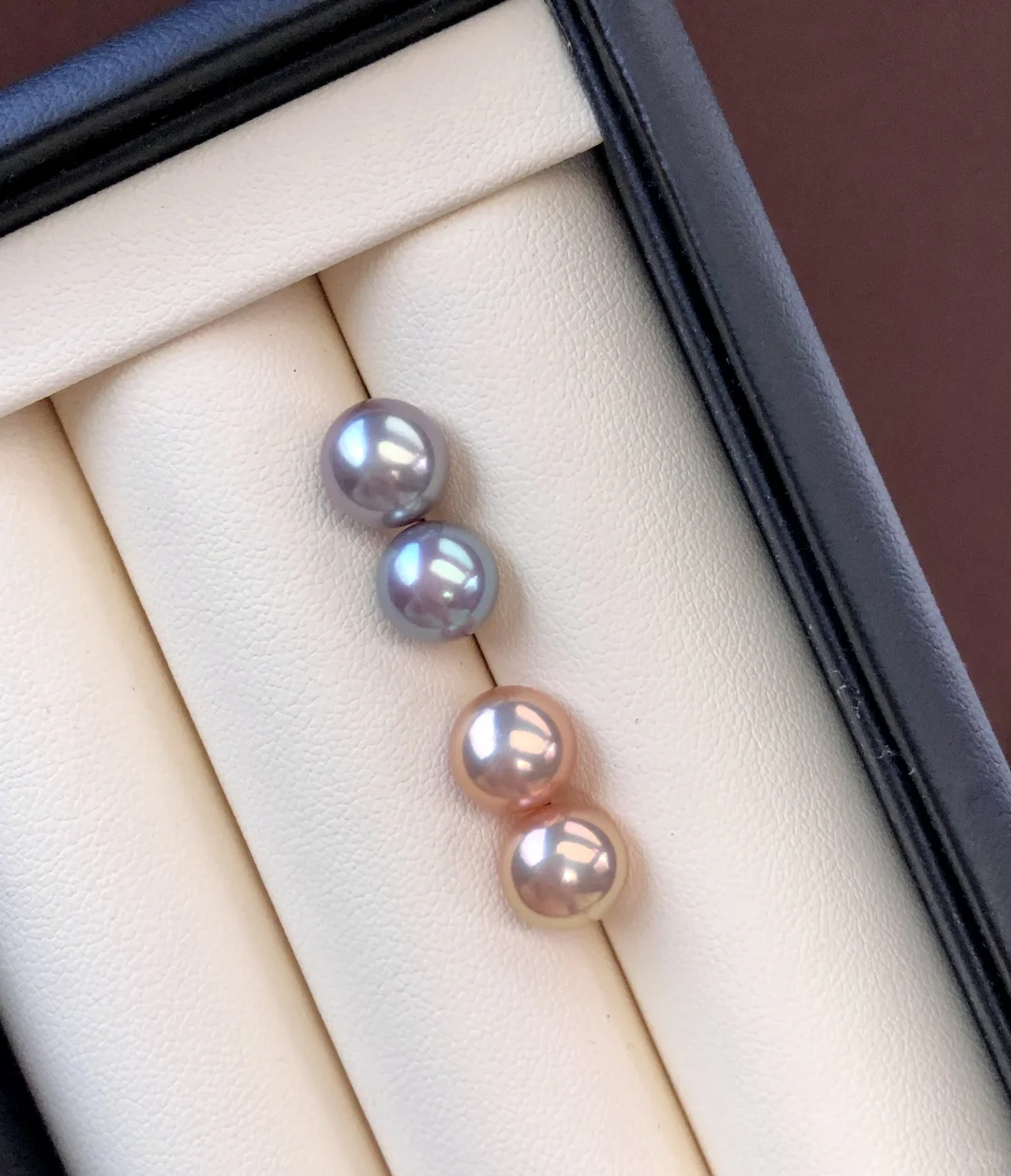 ❣️35y|打包两对天然珍珠无核素钉