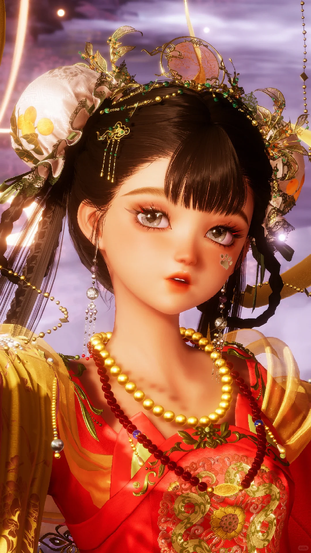 如此萌的一张小脸……