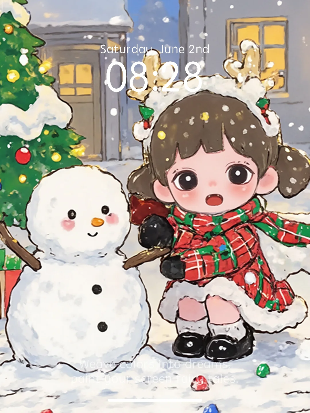 壁纸238｜圣诞🎄Zoraa⛄️