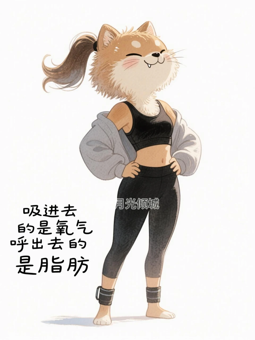 🏋️‍♀️ 撸铁女孩的日常：请这样发圈