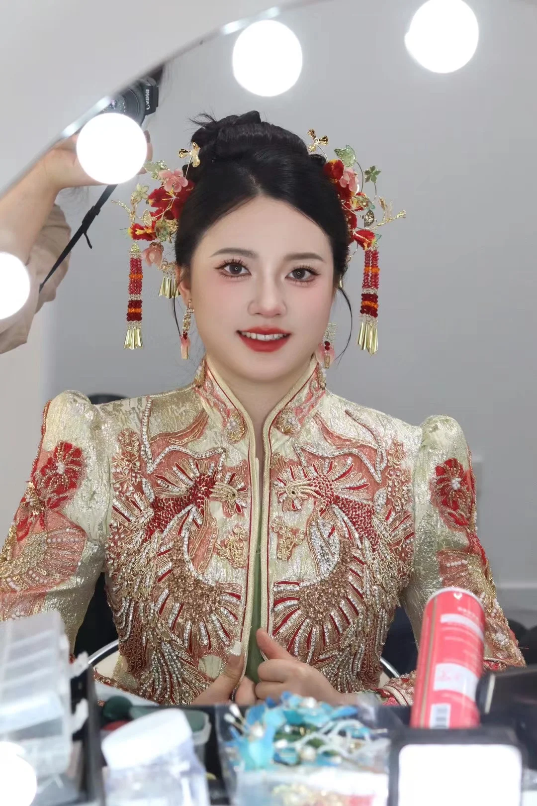 方圆脸试妆花絮