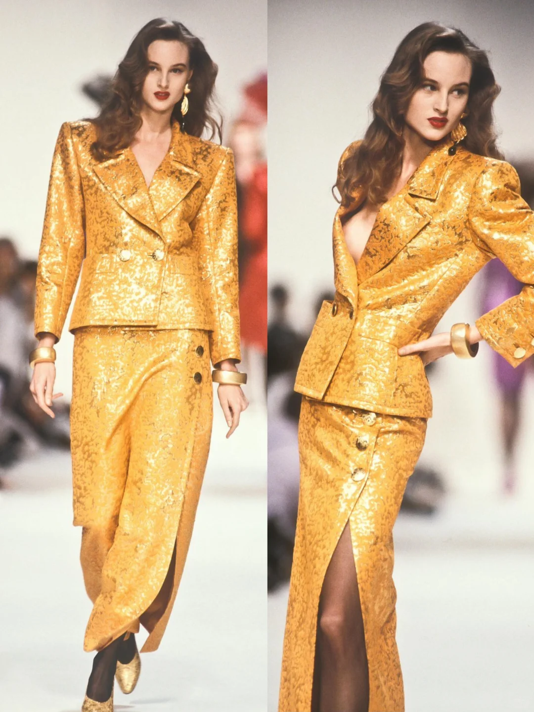 秀场回顾｜Yves Saint Laurent 1990