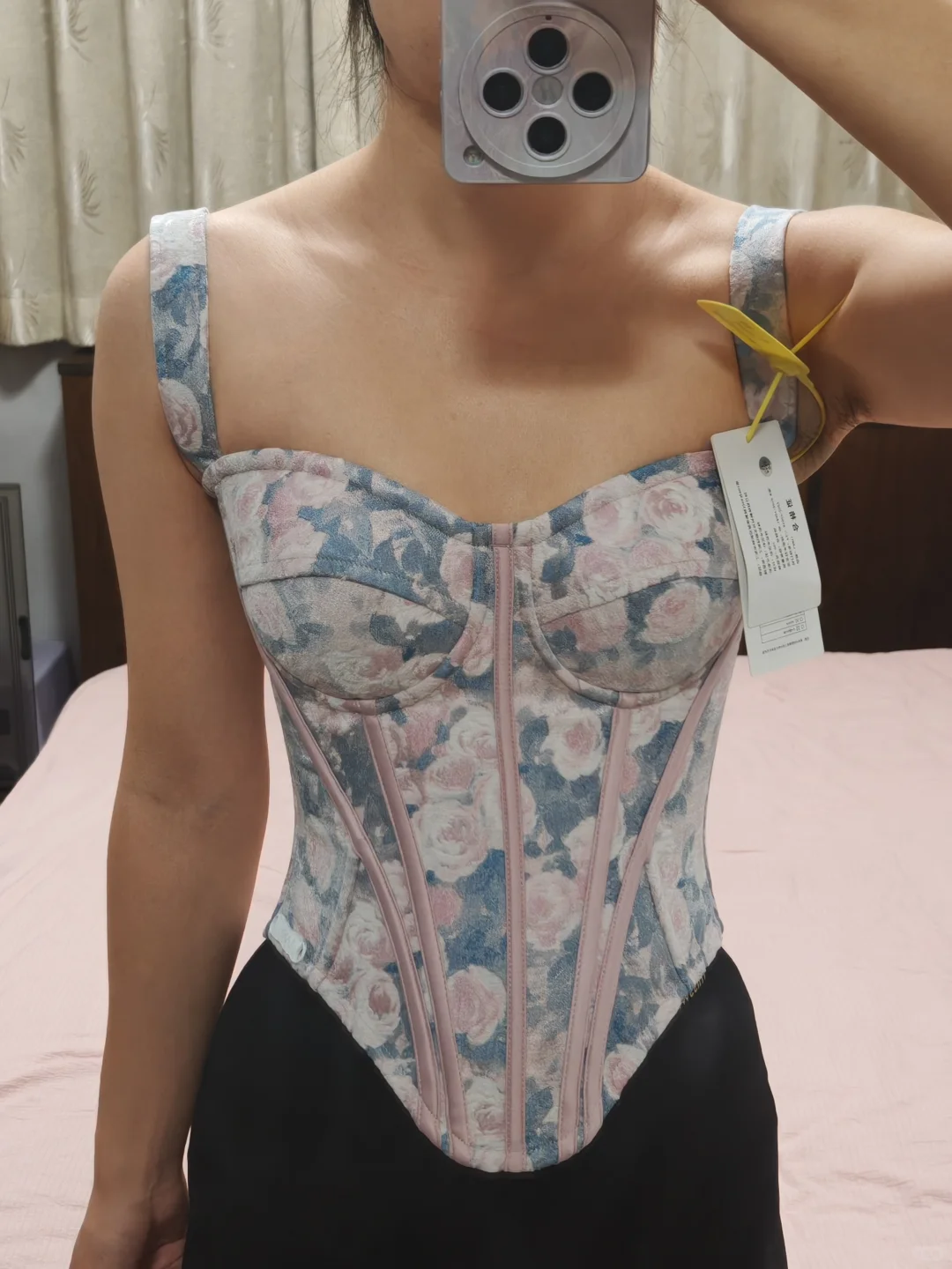 B杯 腰围卡码如何选LANYI的爱丽丝鱼骨胸衣