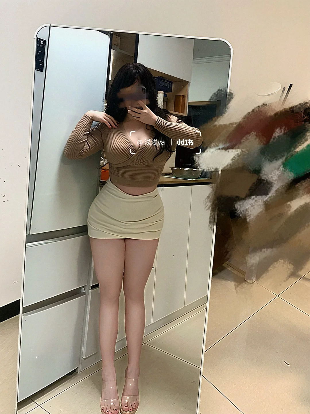 170｜130 微胖女生都来尝试包臀裙