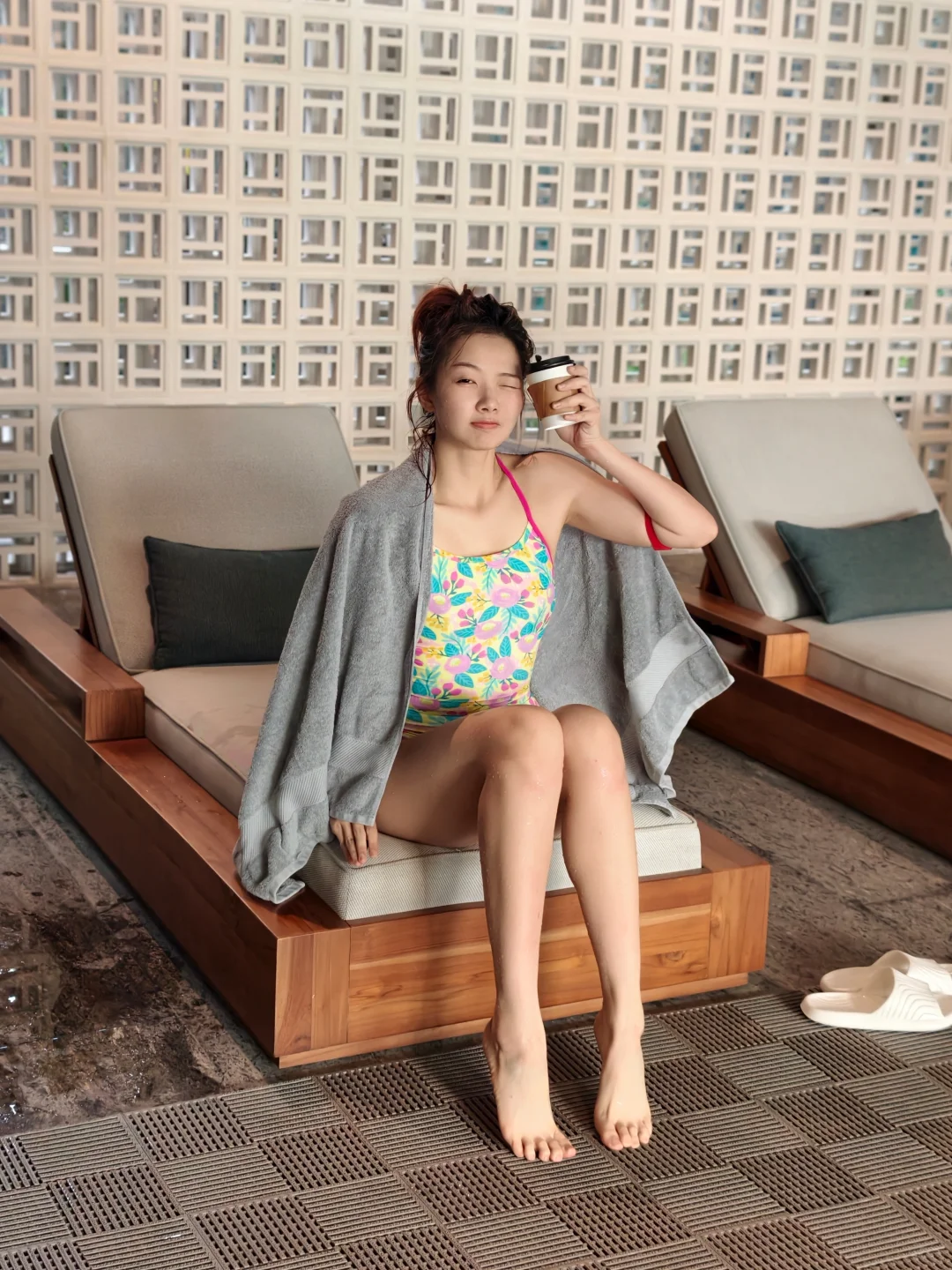 游泳打卡💛💕💚穿上让人心情好的鱼皮