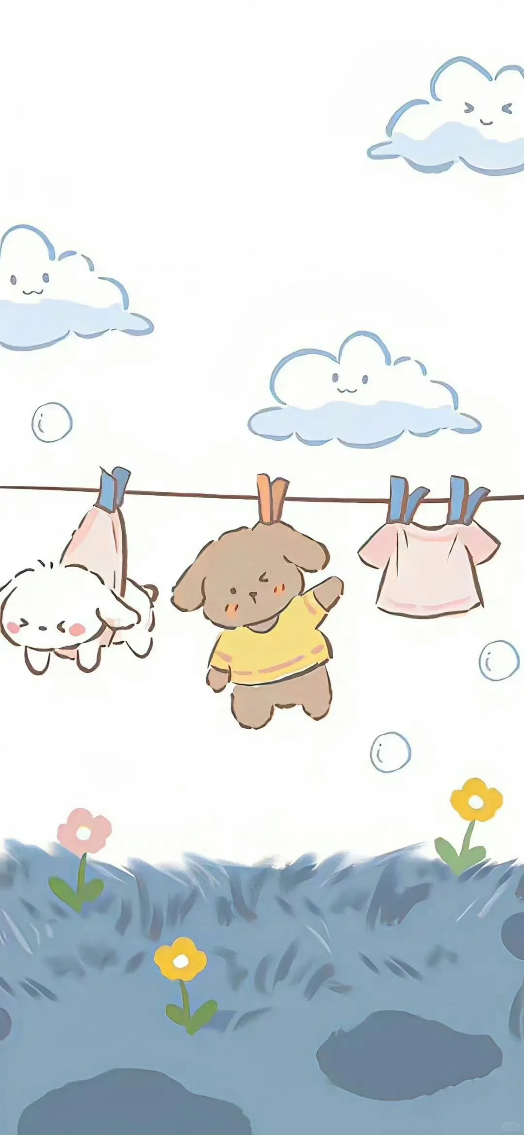 𝑺𝒉𝒂𝒓𝒆｜简约白底锁屏壁纸