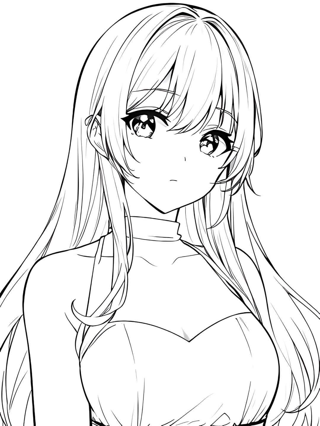 爱与被爱的关系大概就是Ⅰ线稿