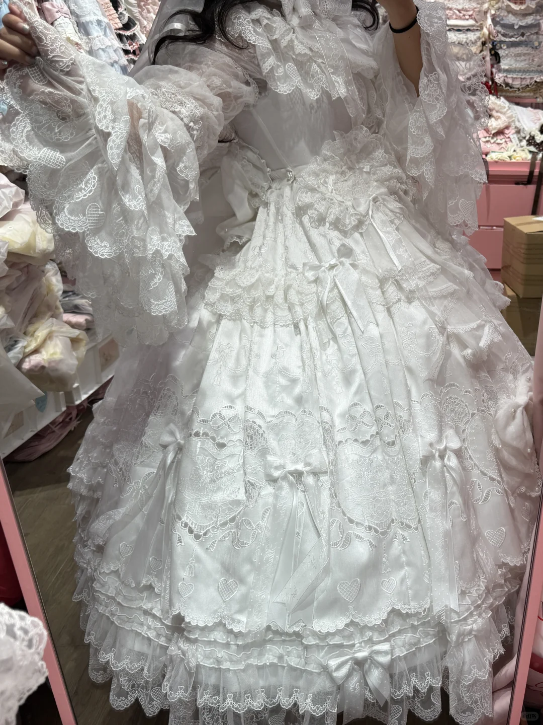 蕾丝人型大码三型试穿repo