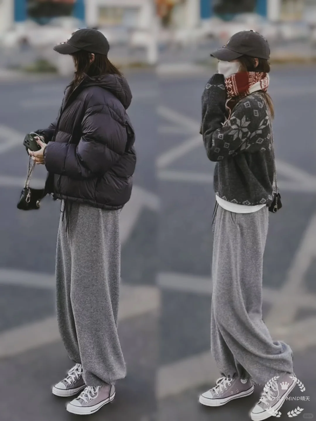 韩系松弛感的松弛感穿搭！