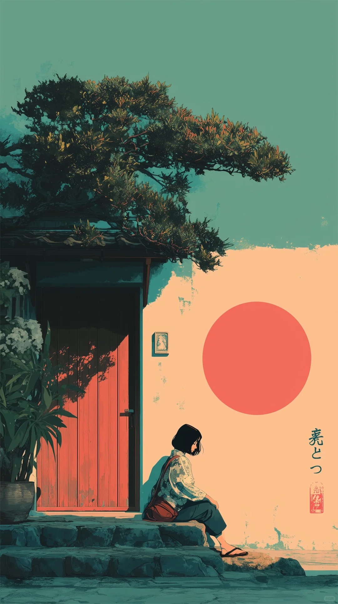 ✨日式美学的治愈瞬间：画作分享