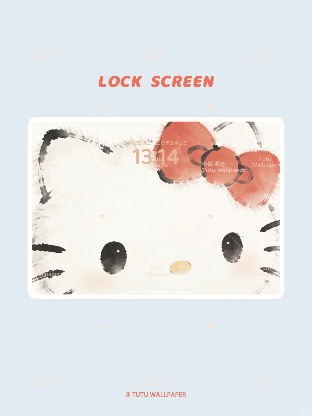 墨染Kitty^•༚•🎀 | ipad平板壁纸 244