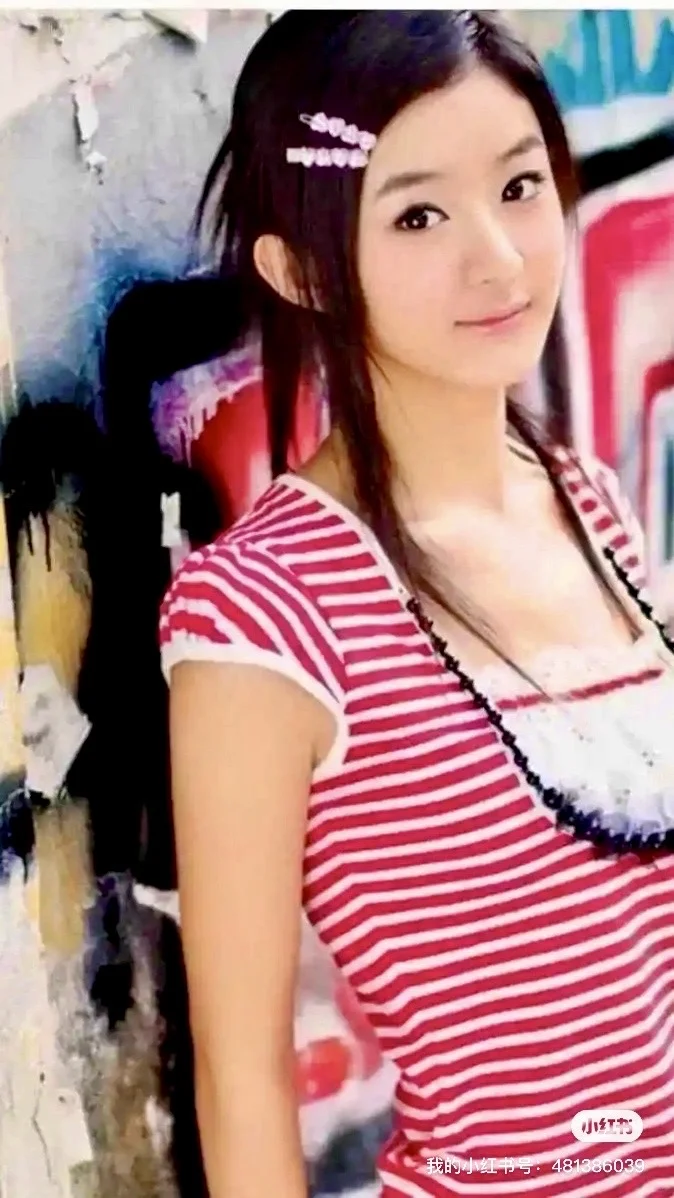 赵丽颖私藏旧照流出❗这状态绝了