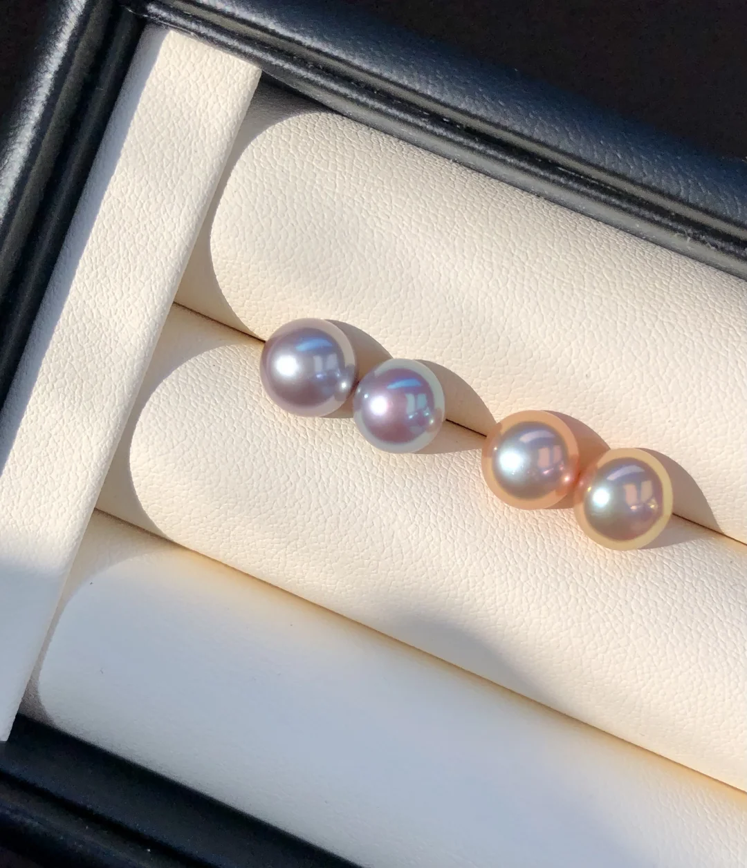 ❣️35y|打包两对天然珍珠无核素钉