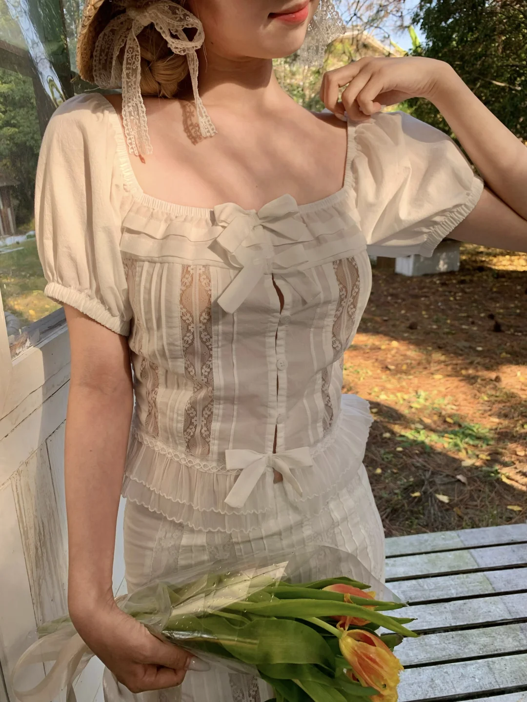 海边度假穿搭｜复古美人鱼套装