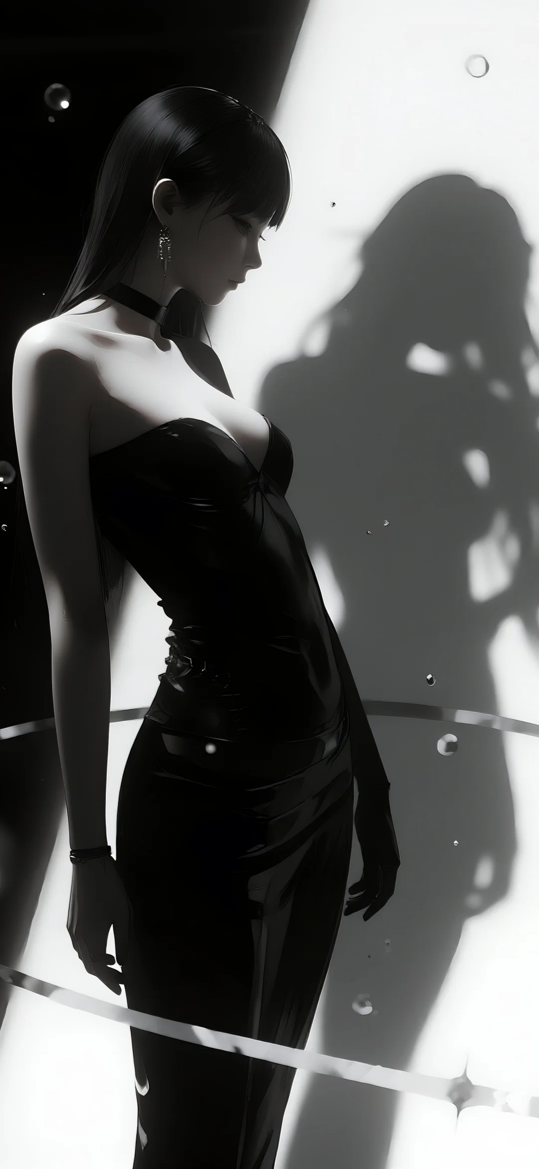 氛围感人像壁纸，梦境与现实仅仅一墙之隔