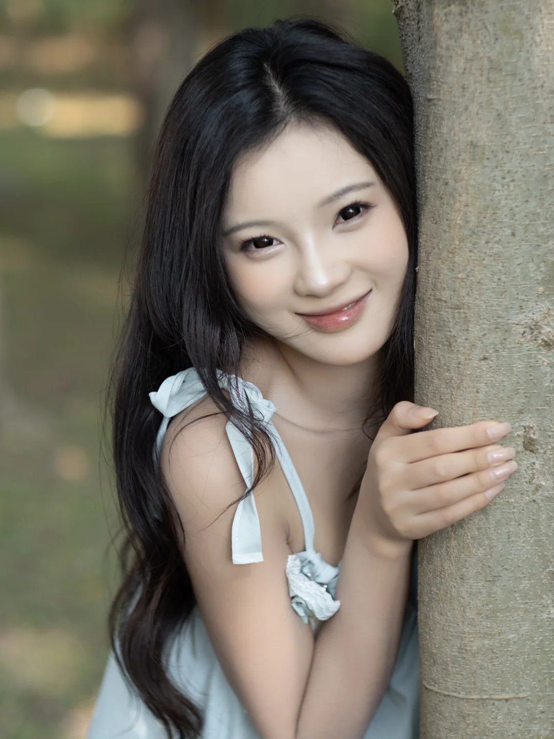 森林系写真，夏日必备的清新感✨