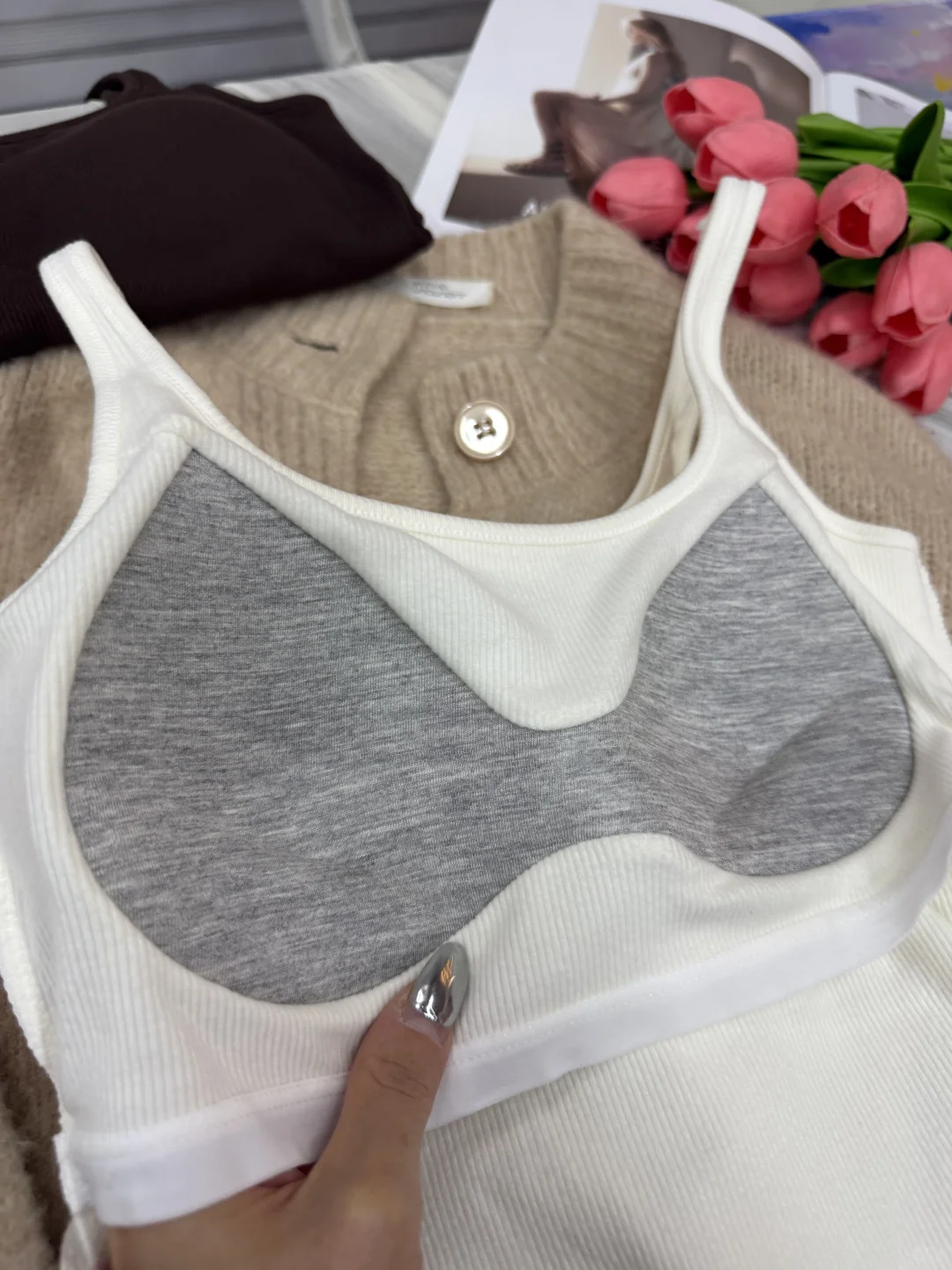 一眼就爱上的舒适吊带～