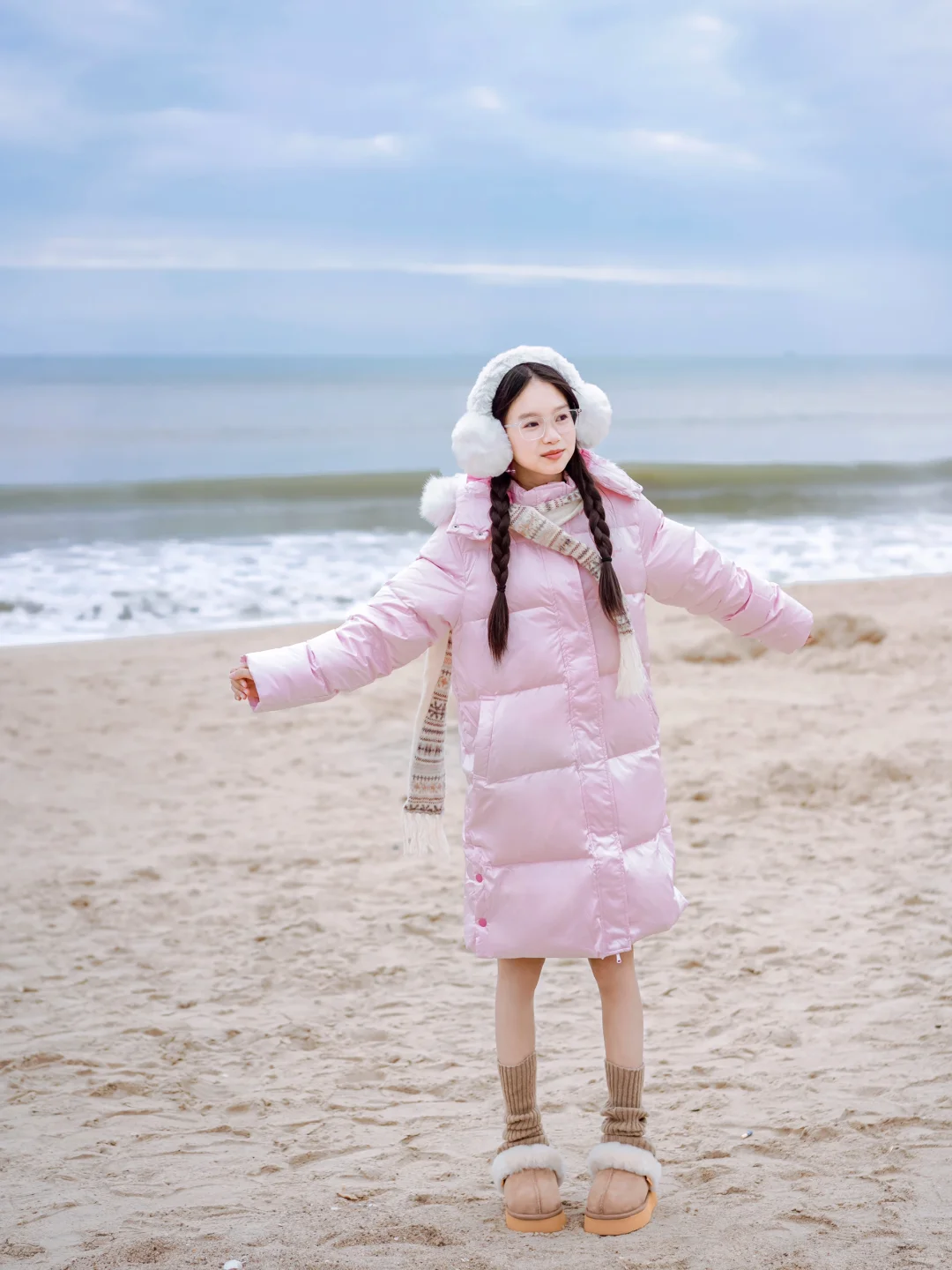 戴眼镜也很可爱的姐姐～