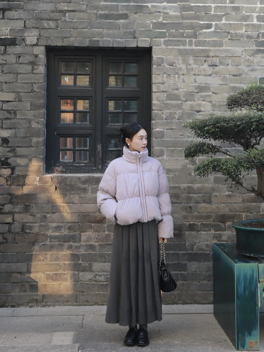 158方圆脸｜18套漂亮羽绒服合集