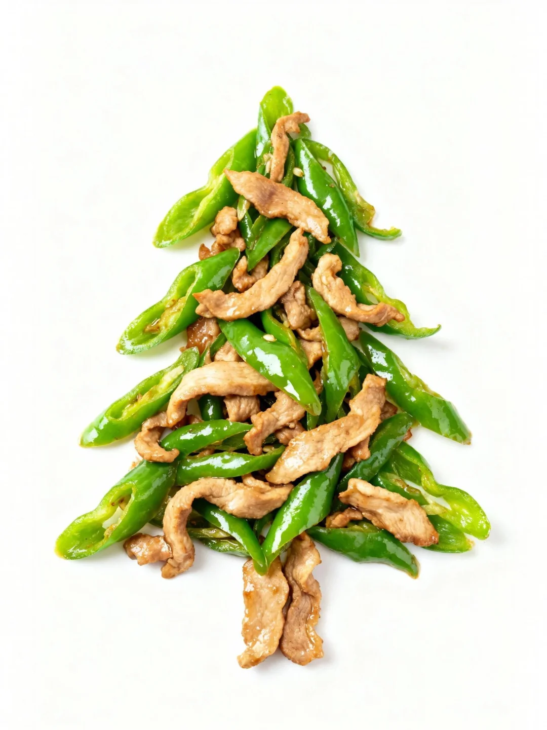 白底小众头像｜圣诞树也能让你大口吃肉