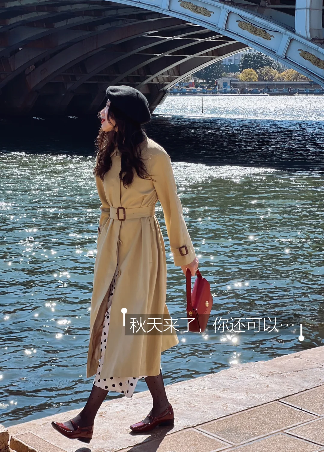 ❤️穿了7年的法式波点裙