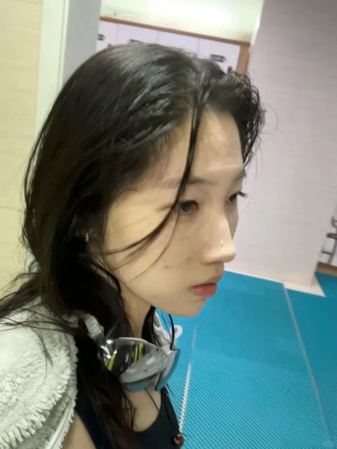 这个天游泳的女人不必多说