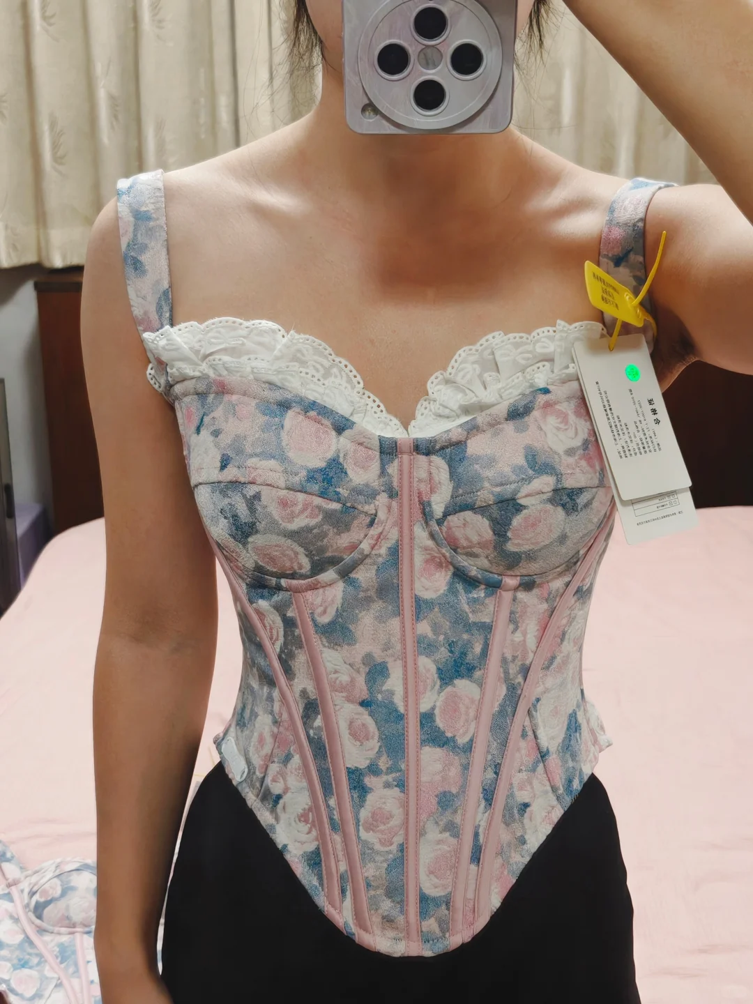 B杯 腰围卡码如何选LANYI的爱丽丝鱼骨胸衣