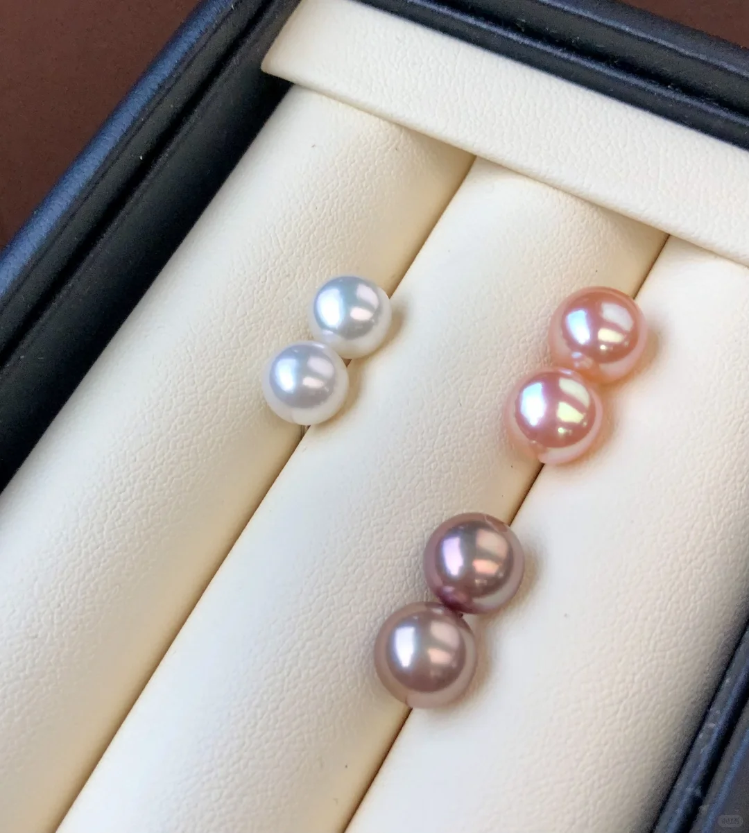 ❣️48y|打包三对天然珍珠耳钉